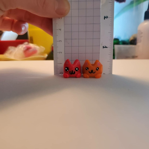 Dreadlock beads "Cat Squad", set of 6 - Picture 3 of 5